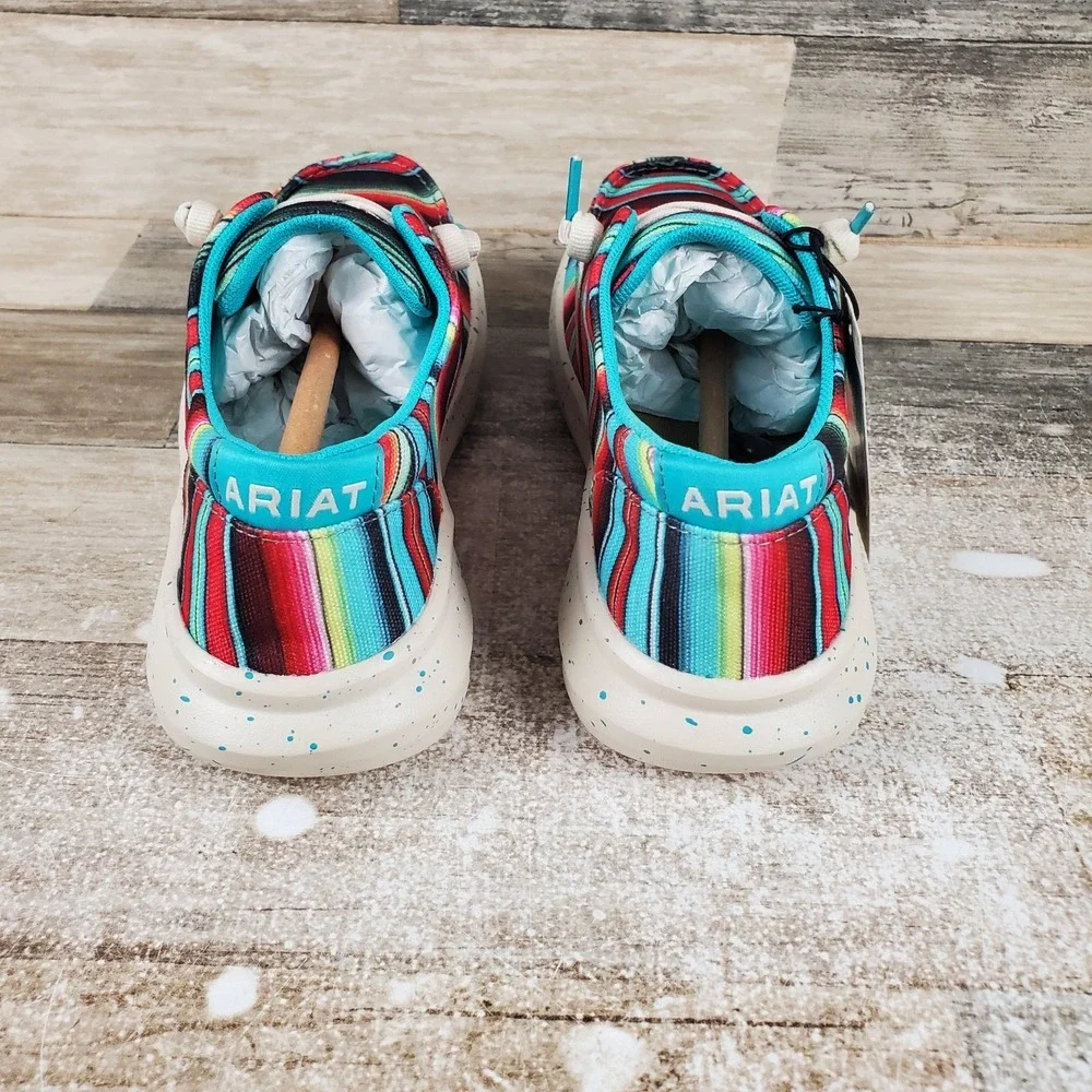 Ariat Hilo Womens Casual Shoes Sz 6 B Multi Striking‎ Serape Comfort Sneakers